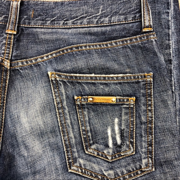 dolce gabbana 14 gold jeans